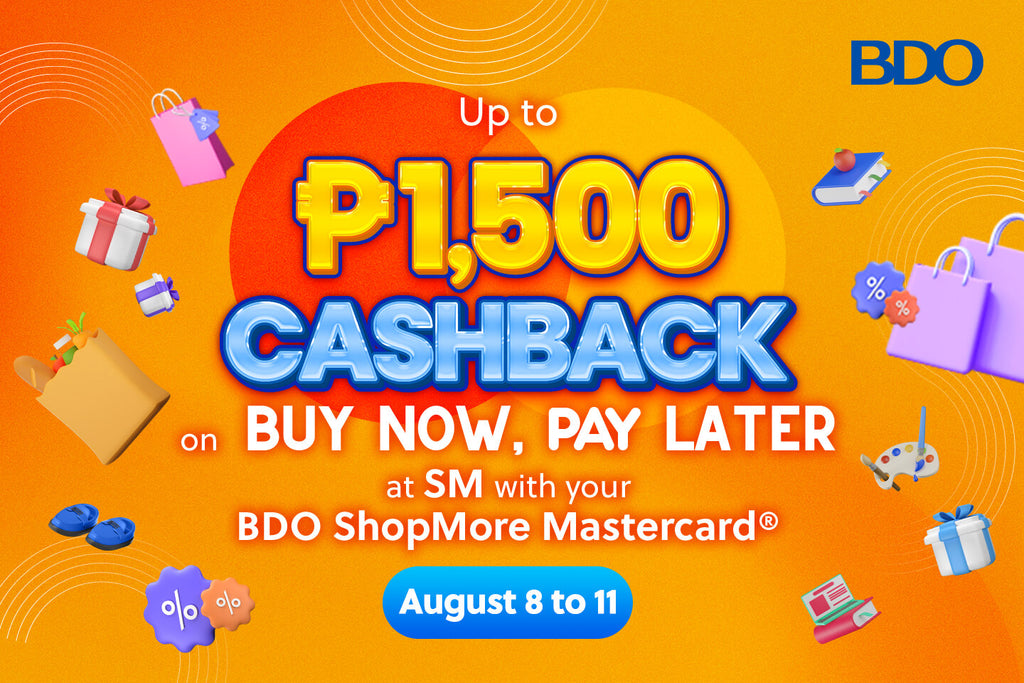 BDO SHOPMORE MASTERCARD 8.8 PROMO