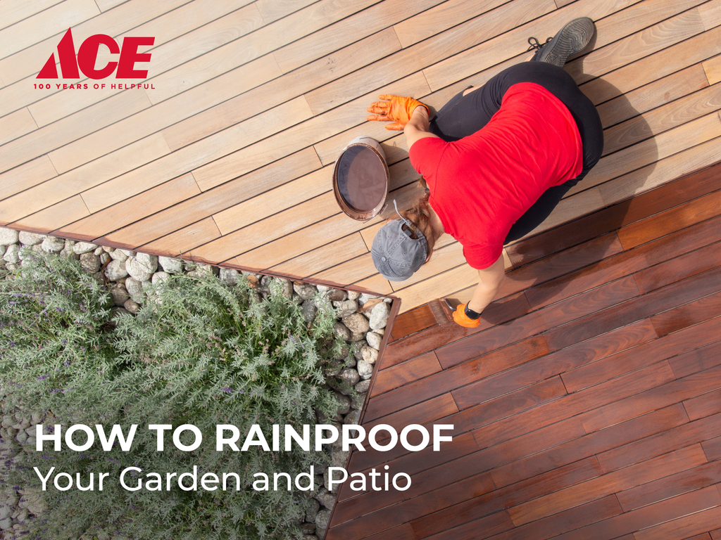 How to Rainproof Your Garden and Patio