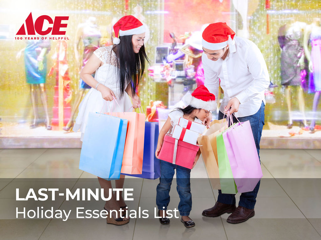 Last-Minute Holiday Essentials List