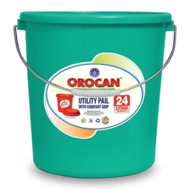 Orocan Utility Pail 24L Green