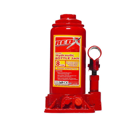 Red X Hydraulic Bottle Jack 8T