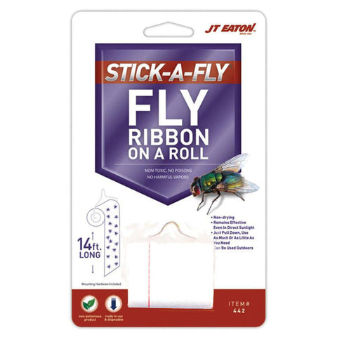 JT EATON STICK-A-FLY RIBBON ON A ROLL