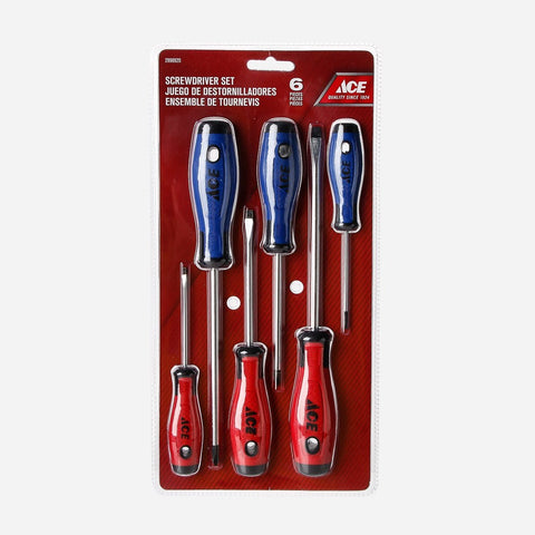 ACE Screwdriver Set 6 Pieces