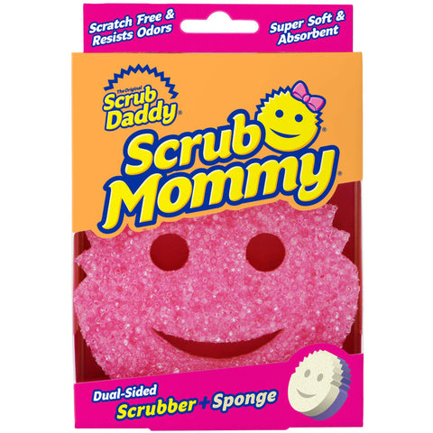 ScrubDaddy Scrub Mommy Pink Scrubber + Sponge 0.06oz