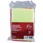 ACE 12PC GEN PURPOSE MICROFIBER CLOTHS