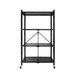 ACE 4-TIER FOLDABLE SHELVING UNIT 28"x13"x49"