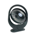 Akari 8" LED Rechargeable Eliptical Fan