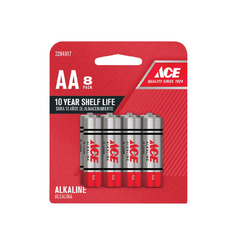 ACE Hardware 8-pack AA Battery