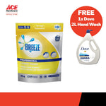 Breeze POWDER 8KG GET 2L DOVE HAND WASH