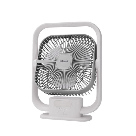 AKARI 8" RECH SQUARE FAN W NIGHTLIGHT ARF-8048