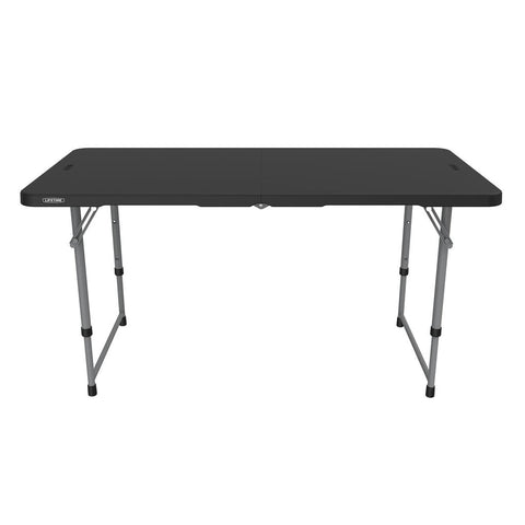 Lifetime 4FT BLK RSDNTL F/H ADJSTBLE TABLE #81135