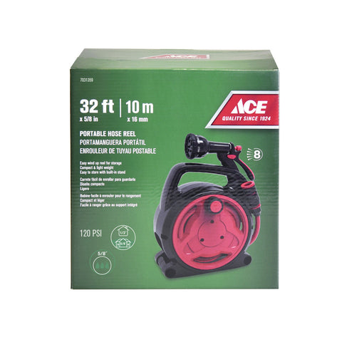 ACE PORTABLE HOSE REEL SET 5/8x10M