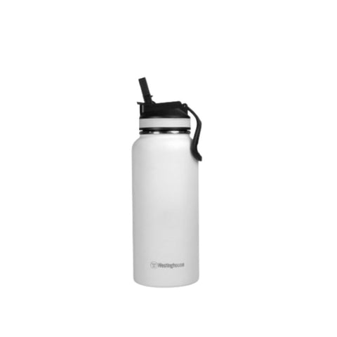 Westinghouse Stainless Steel Vacuum Insulated Bottle 32oz White