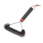 Grill Brush - 12” Three-Sided