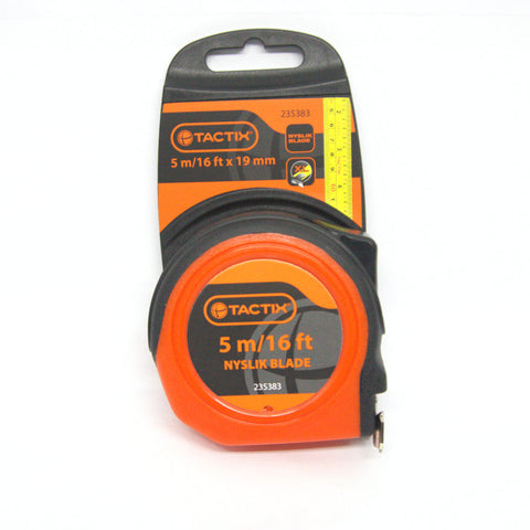 Tactix Tape Measure (Medium) 5M - 16X19MM