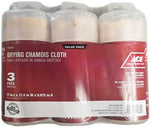 ACE 3-Pc Synthetic Chamois (Value Pack)