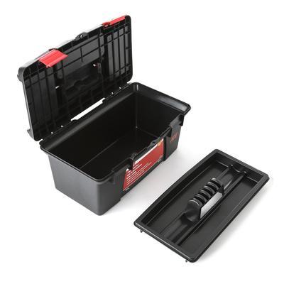 Ace Plastic Tool Box 16in. (Black) – AHPI